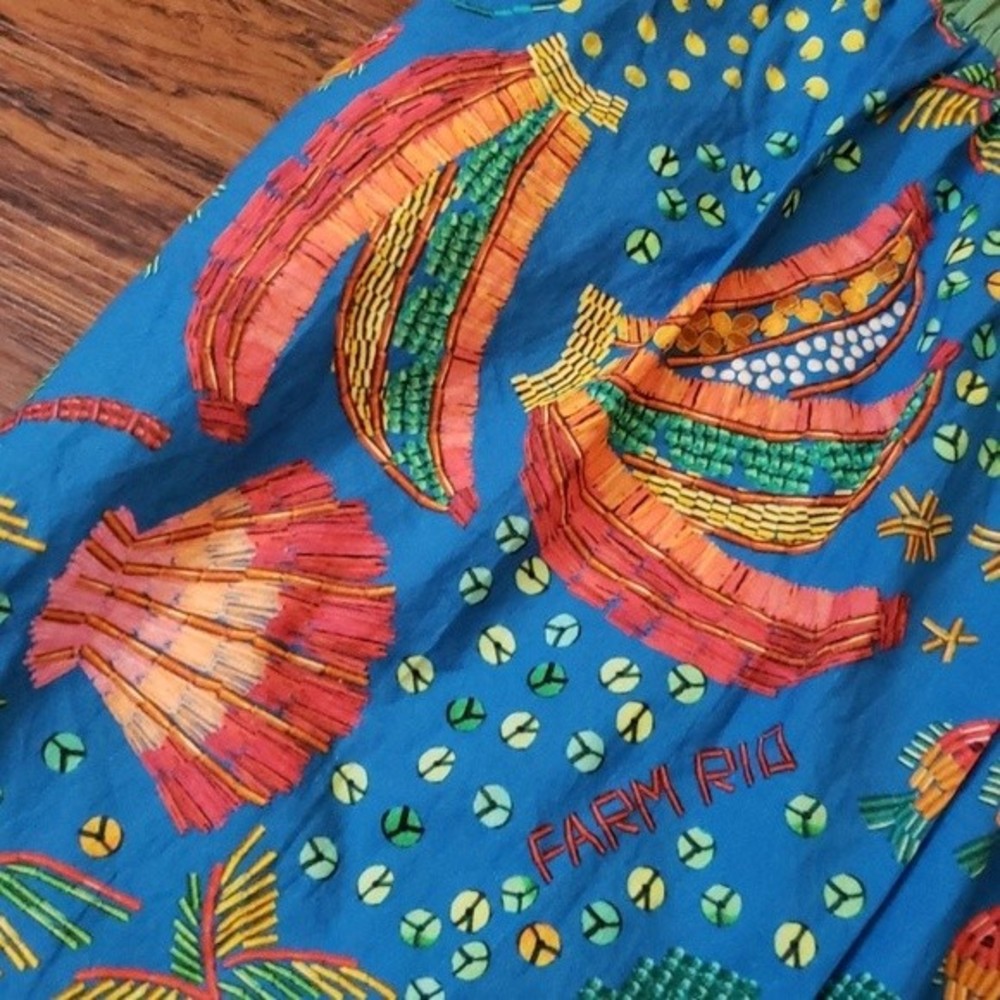 FARM Rio Multicolor Embroidered Dress - Picture 4 of 8